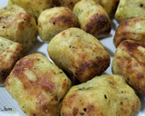Foto del paso 8 de la receta: Bocaditos caseros de patata y frankfurt en freidora de aire