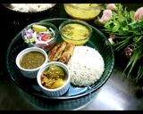 A picture of step 6 of Daal chawal.