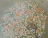 A picture of step 3 of Simple rice(pilau) with eggs.