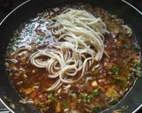 A picture of step 7 of Thukpa Vegetable Soup.