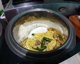 A picture of step 1 of Moong daal palak chilla.