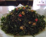 A picture of step 2 of CrispySpinach.
