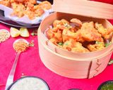 A picture of step 4 of Mixed Pakooraas.