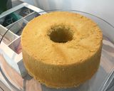 A picture of step 6 of Green Tea Chiffon Cake.