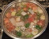 Foto del paso 2 de la receta: Puré de verduras con pollo