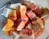 A picture of step 1 of Dhaba Style Paneer Masala.