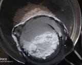 A picture of step 4 of Ragi flour cookies.