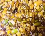 A picture of step 7 of Roasted sunflower seeds & other seeds spiced jaggery brittle.