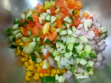 કોર્ન ચાટ (Corn Chat Recipe In Gujarati)