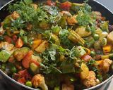 A picture of step 5 of Mix vegetables sabji.