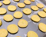 A picture of step 7 of Green tea (matcha) cookies.