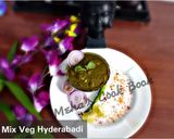 A picture of step 8 of Mix Veg Hyderabadi.
