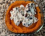 Foto del paso 12 de la receta: Pastel de boniato con frutos secos y mermelada de fresa