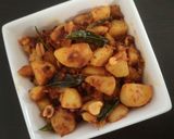ஆலூ கெட்டே மசாலா பல்யா (potato masala) (Aloo kette masala palya recipe in tamil) ரெசிபி ஸ்டேப் 5 புகைப்படம்
