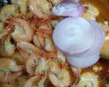 Gambar langkah 6 resipi Udang Sambal Berempah.