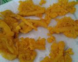 Foto del paso 13 de la receta Ensalada templada de navajas en fritura con jamón
