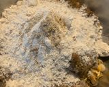A picture of step 4 of Muesli cookies.