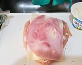 Foto del paso 3 de la receta: Pañuelos de pechuga rellenos