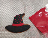 Foto del paso 9 de la receta: Galletitas Halloween: sombreros de brujas sabor a café