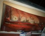 A picture of step 6 of Caterpillar bread.
