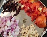 A picture of step 1 of Paneer Butter Masala.