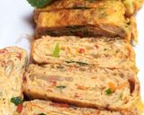 Foto langkah ke 3 dari resep Telur gulung Korea.