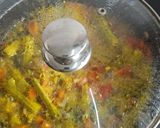 A picture of step 4 of Drumstick vegetable soup.