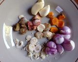 Foto langkah ke 1 dari resep Gangan Asam Kepala & Telur Jambal.