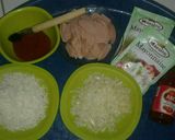 Foto langkah ke 3 dari resep Pizza mini ala tintin rayner #pizzamini.