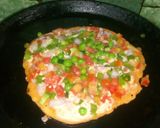 A picture of step 6 of Uttapam.