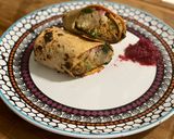 A picture of step 5 of Thanksgiving Wrap.