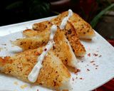 ચીઝી ગાર્લિક બ્રેડ (Cheesy Garlic Bread Recipe In Gujarati) રેસીપી સ્ટેપ2ફોટો