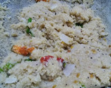 டயட் கோதுமை ரவை உப்புமா ரெசிபி ஸ்டேப் 2 புகைப்படம்