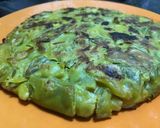 Foto del paso 5 de la receta: Tortilla vegana de chauchas. Apto celíacos y alérgicos al huevo!