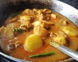 নতূন আলু দিয়ে ঝাল চিকেন র ঝোল (Natun aloo diye chicken r jhol recipe in Bengali) রেসিপি ধাপ - 6 ছবি