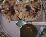 A picture of step 3 of Palak paneer.