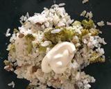Foto del paso 1 de la receta: Arroz de lentejas con moños de brócoli