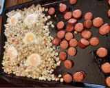 A picture of step 1 of Sheet pan breakfast.