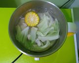 鮮甜蔬菜雞肉湯 (快煮鍋的食譜步驟6照片