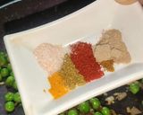 A picture of step 3 of Bihari chuda matar.