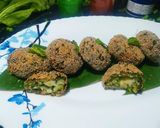 A picture of step 6 of Haryali cheese Kabab.