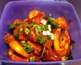 Foto langkah ke 3 dari resep Udang Bumbu Balado ala Cha.