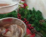 Foto del paso 2 de la receta: Tronco de Navidad con cerezas borrachas