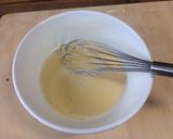 A picture of step 2 of Simple, steamed custard pudding.