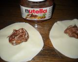 Foto del paso 2 de la receta: Empanadillas de pasta de avellanas (Nutella)