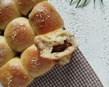Foto langkah ke 4 dari resep Roti Sobek Isi Pisang Sourdough.