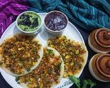 A picture of step 8 of Instant Rava / Suji Uttapam.