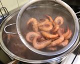 A picture of step 9 of Shaoxing Drunken Shrimp (Wild Sword Shrimp from Penghu).
