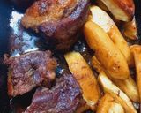 Foto del paso 2 de la receta: Carne al horno con Papas
