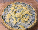 Foto del paso 8 de la receta: Tarta de espinacas y salsa blanca con base de papas